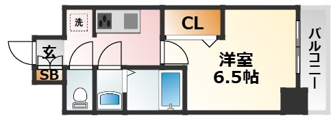10階の間取り図