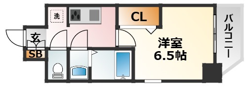 5階の間取り図