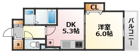 1階の間取り図
