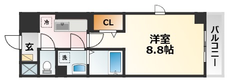 11階の間取り図