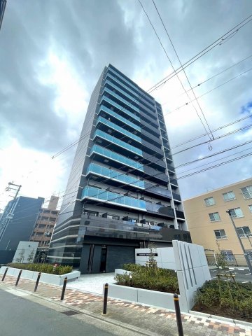 大阪市東淀川区豊新５丁目の賃貸マンションの外観