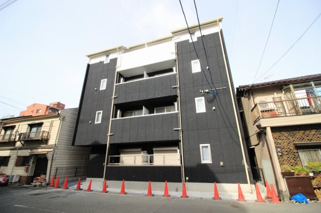 大阪市東淀川区菅原７丁目の賃貸アパートの外観