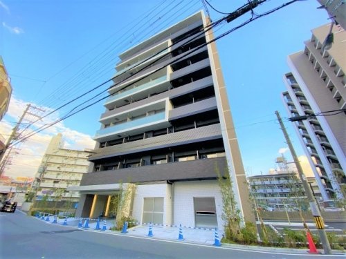 大阪市東淀川区上新庄３丁目の賃貸マンションの外観