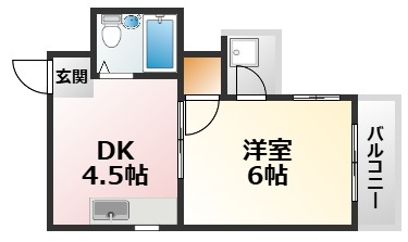 3階の間取り図