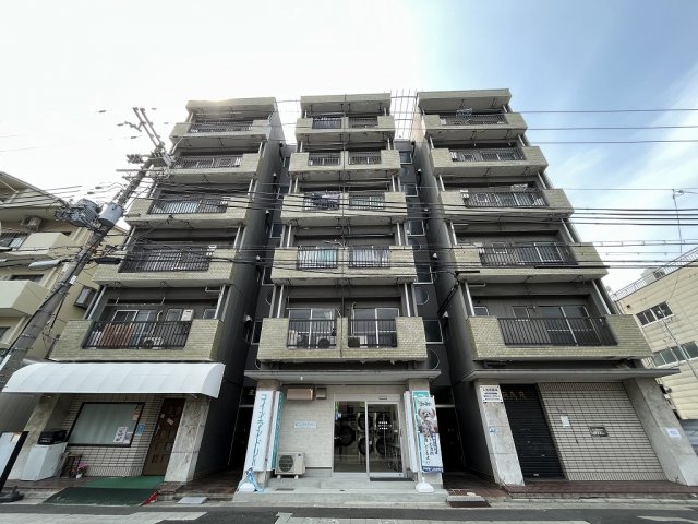 大阪市東淀川区豊新１丁目の賃貸マンションの外観