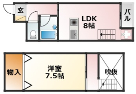 7階の間取り図