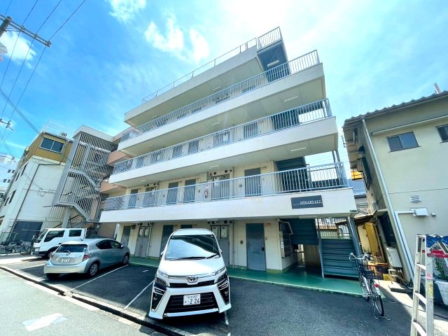 大阪市東淀川区下新庄６丁目の賃貸マンションの外観