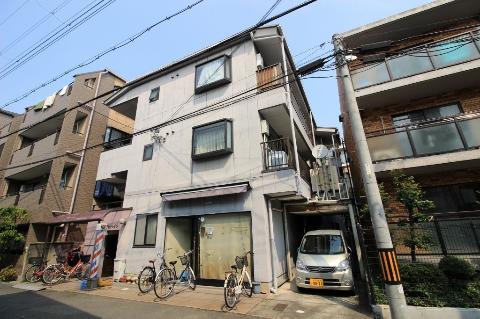 大阪市東淀川区上新庄２丁目の賃貸マンションの外観