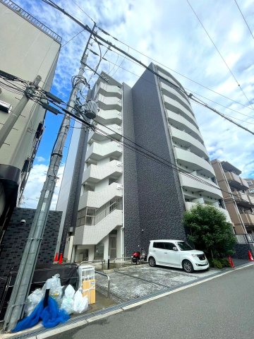 大阪市東淀川区小松１丁目の賃貸マンションの外観