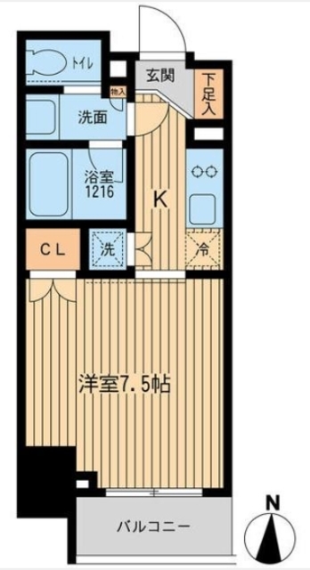 １Ｋ　　25.08㎡