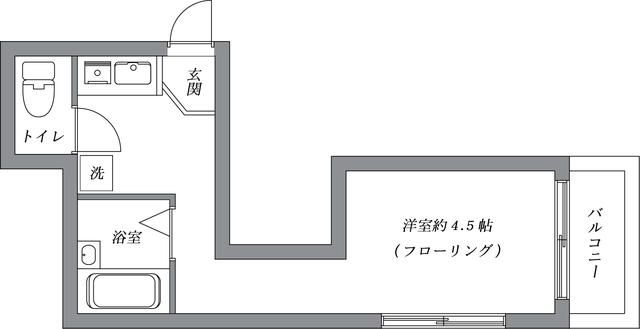 2階の間取り図