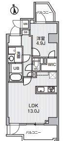 10階の間取り図