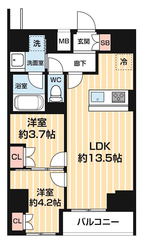 間取図