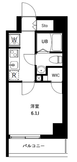 4階の間取り図
