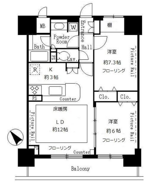 間取図