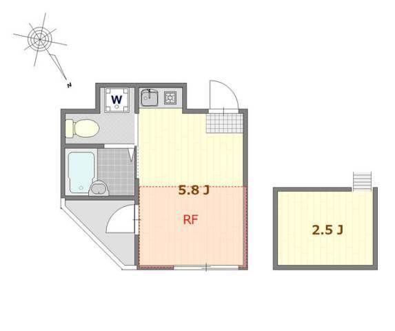 3階の間取り図