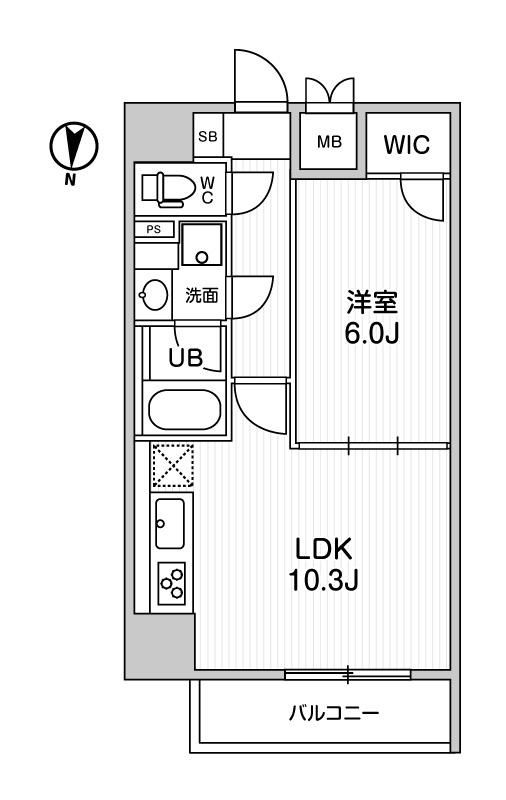 12階の間取り図