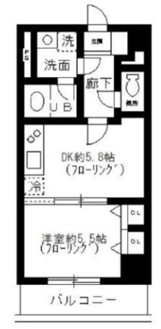 5階の間取り図