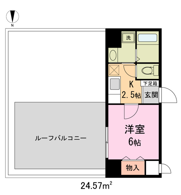 5階の間取り図