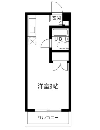 2階の間取り図