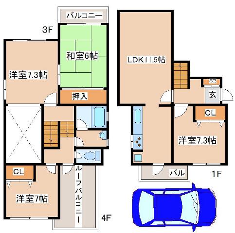 間取図