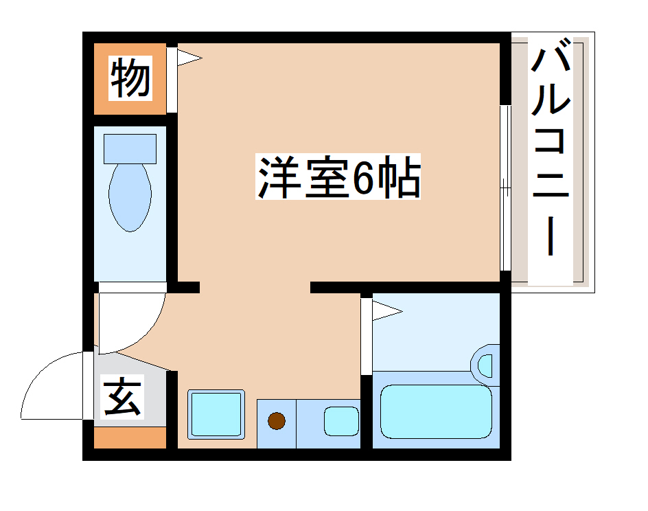 2階の間取り図