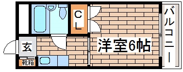 1階の間取り図
