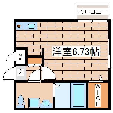 1階の間取り図