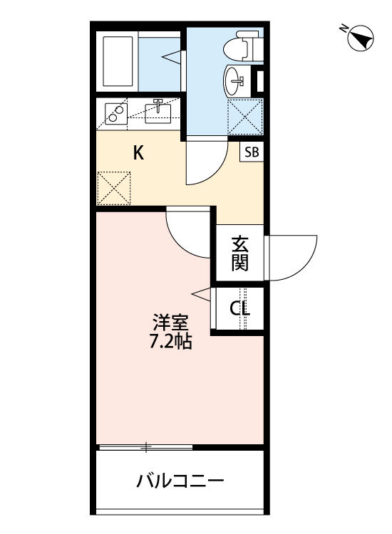 3階の間取り図