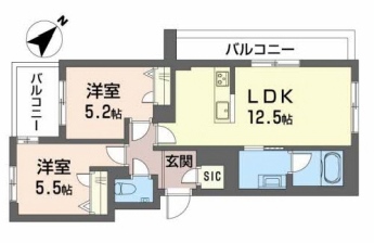 3階の間取り図