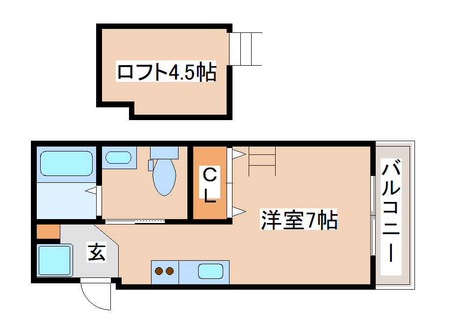 3階の間取り図