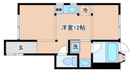 1階の間取り図