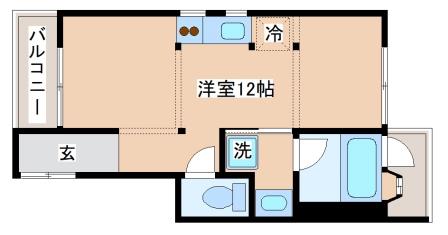 1階の間取り図