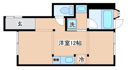1階の間取り図