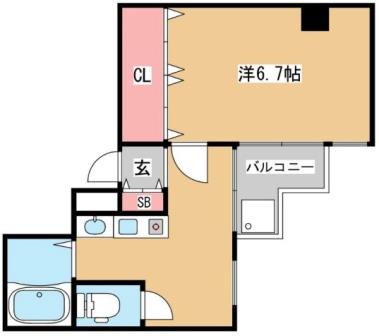 3階の間取り図