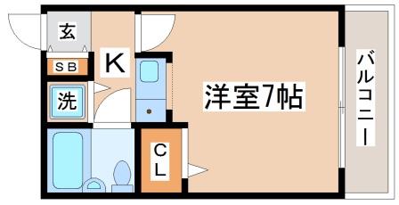 1階の間取り図