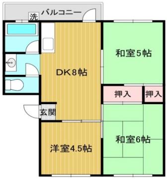 5階の間取り図