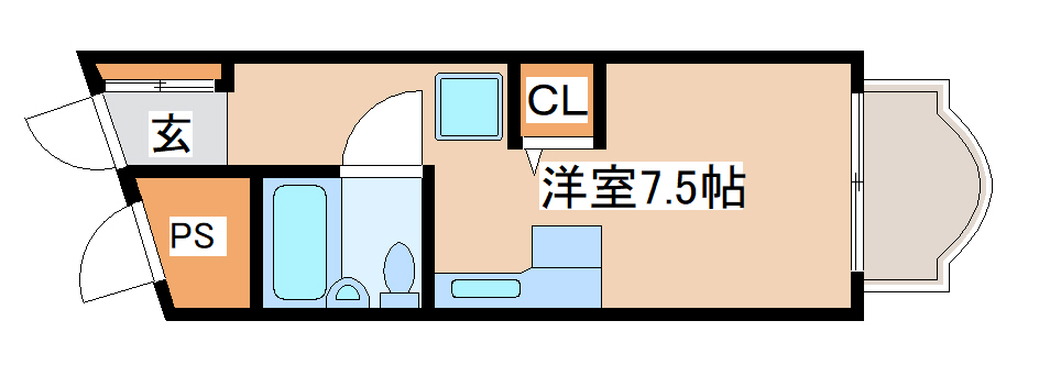 3階の間取り図