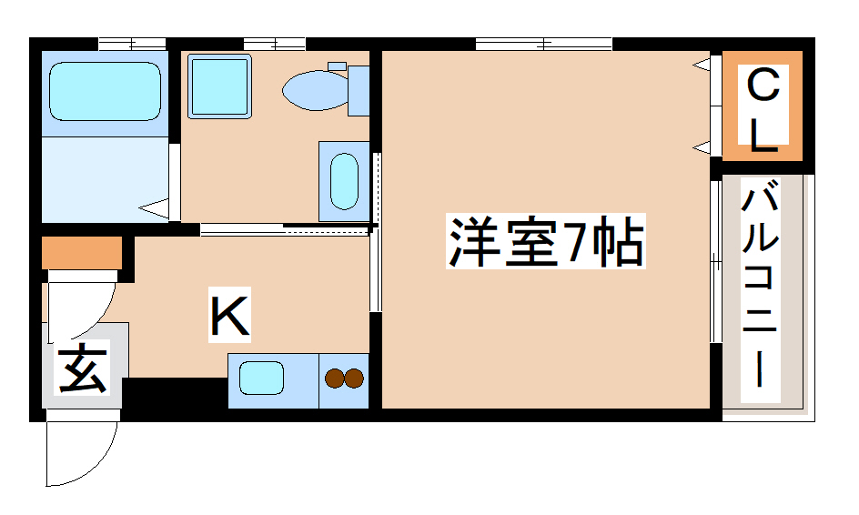 3階の間取り図