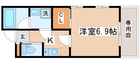 2階の間取り図