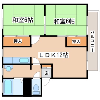 1階の間取り図