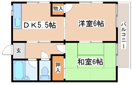 1階の間取り図