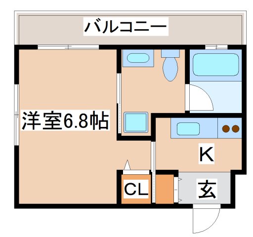 1階の間取り図