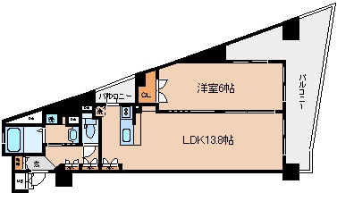 2階の間取り図