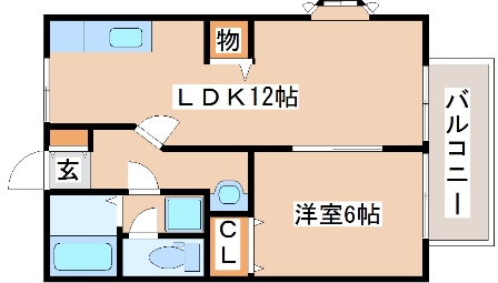 1階の間取り図