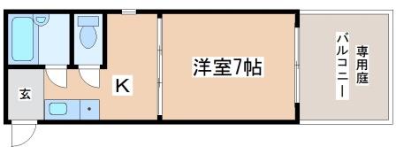 1階の間取り図