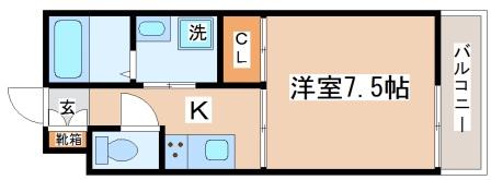 2階の間取り図