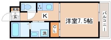 1階の間取り図