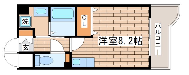 4階の間取り図