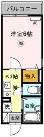 1階の間取り図